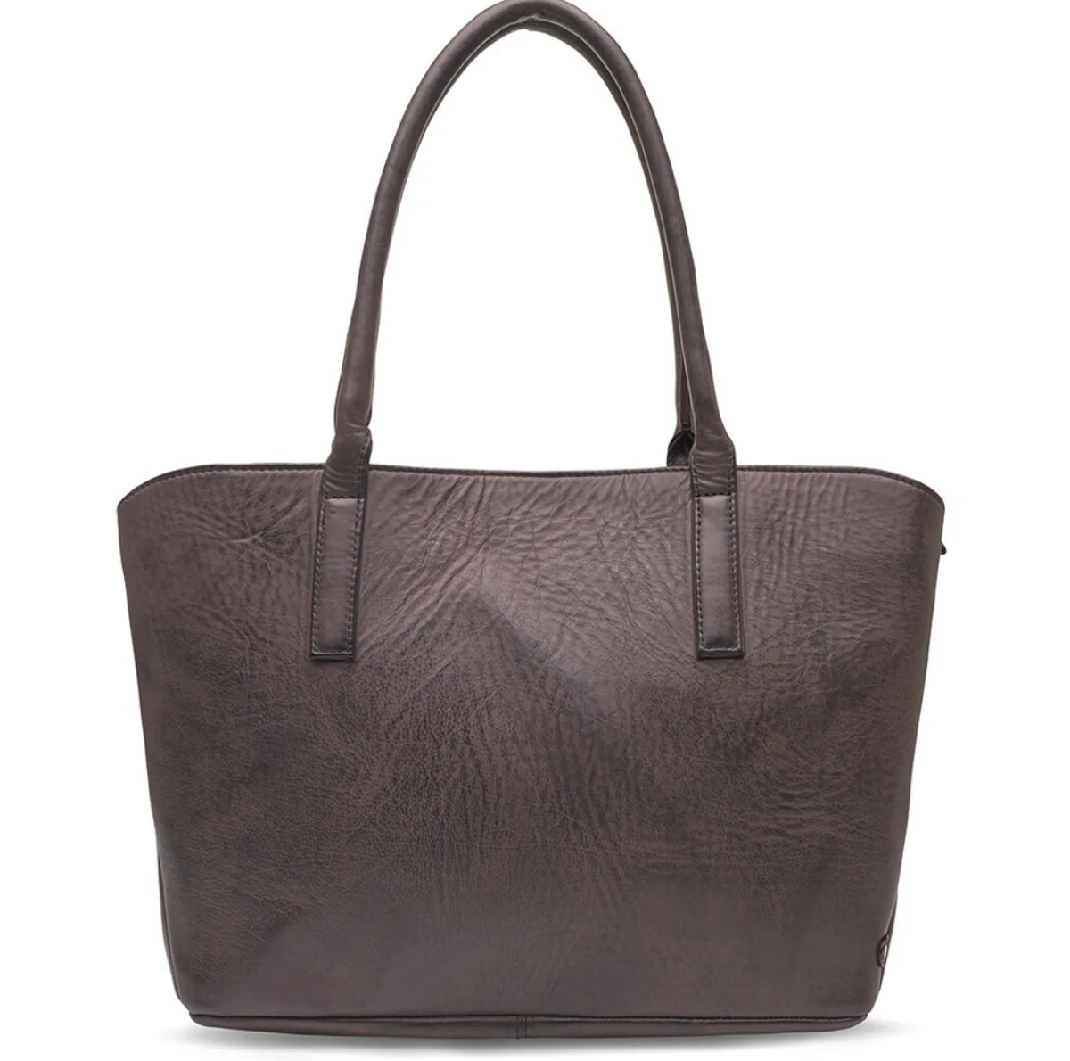 Arbejdstaske / shopper Brown  – Soft leather - Image 10