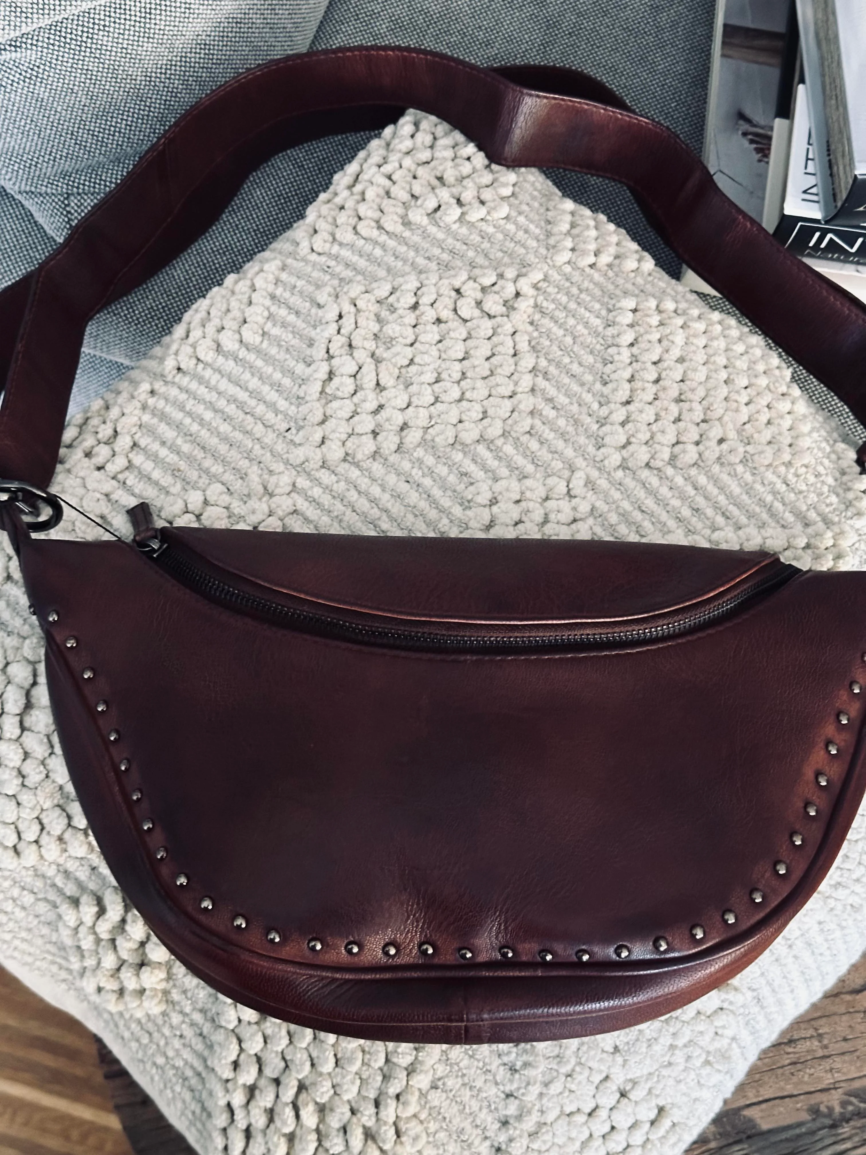Bumbag IRIS - Dark cognac - Image 5