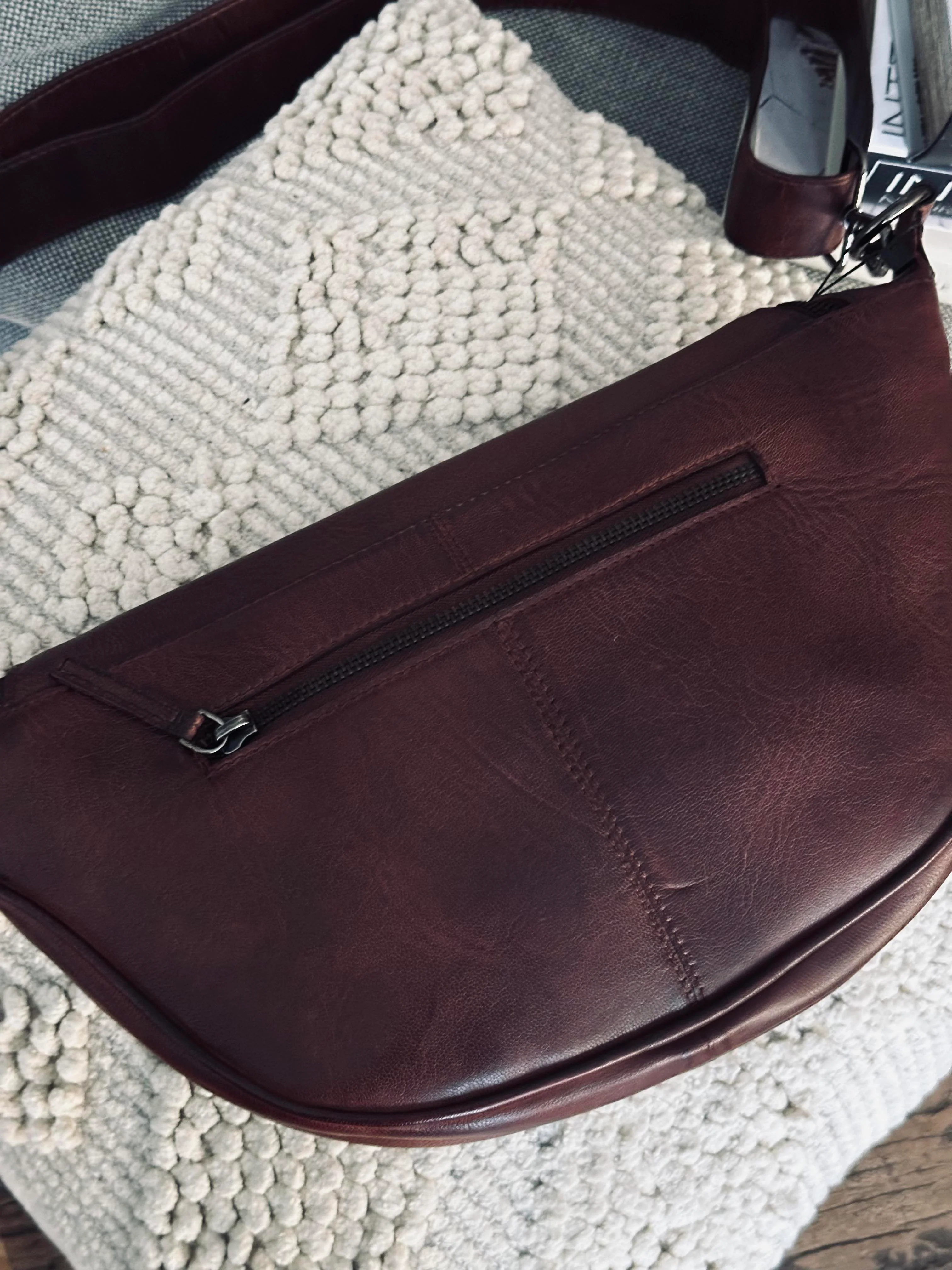 Bumbag IRIS - Dark cognac - Image 7