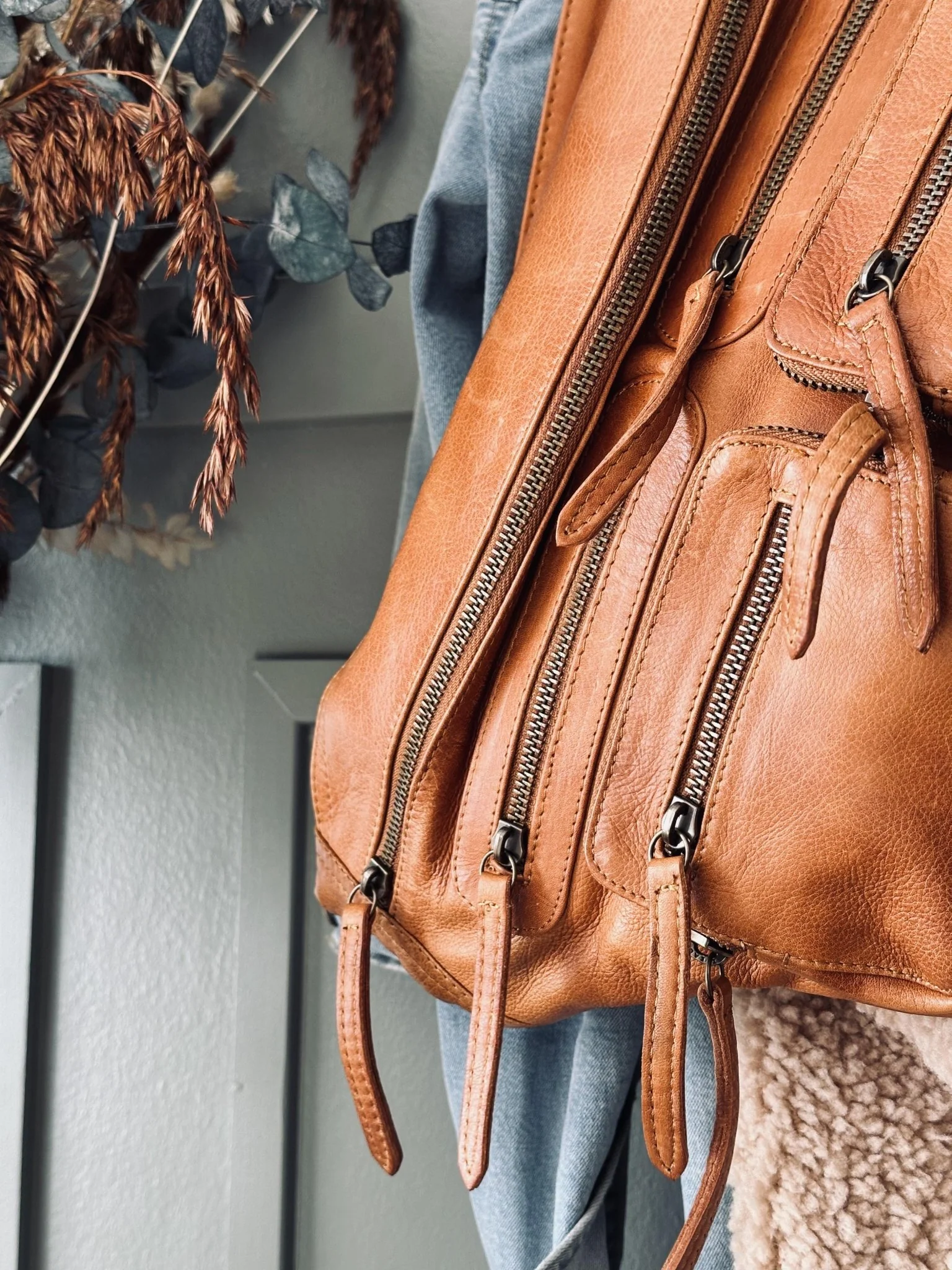 Bumbag XL RAW – Cognac - Image 6