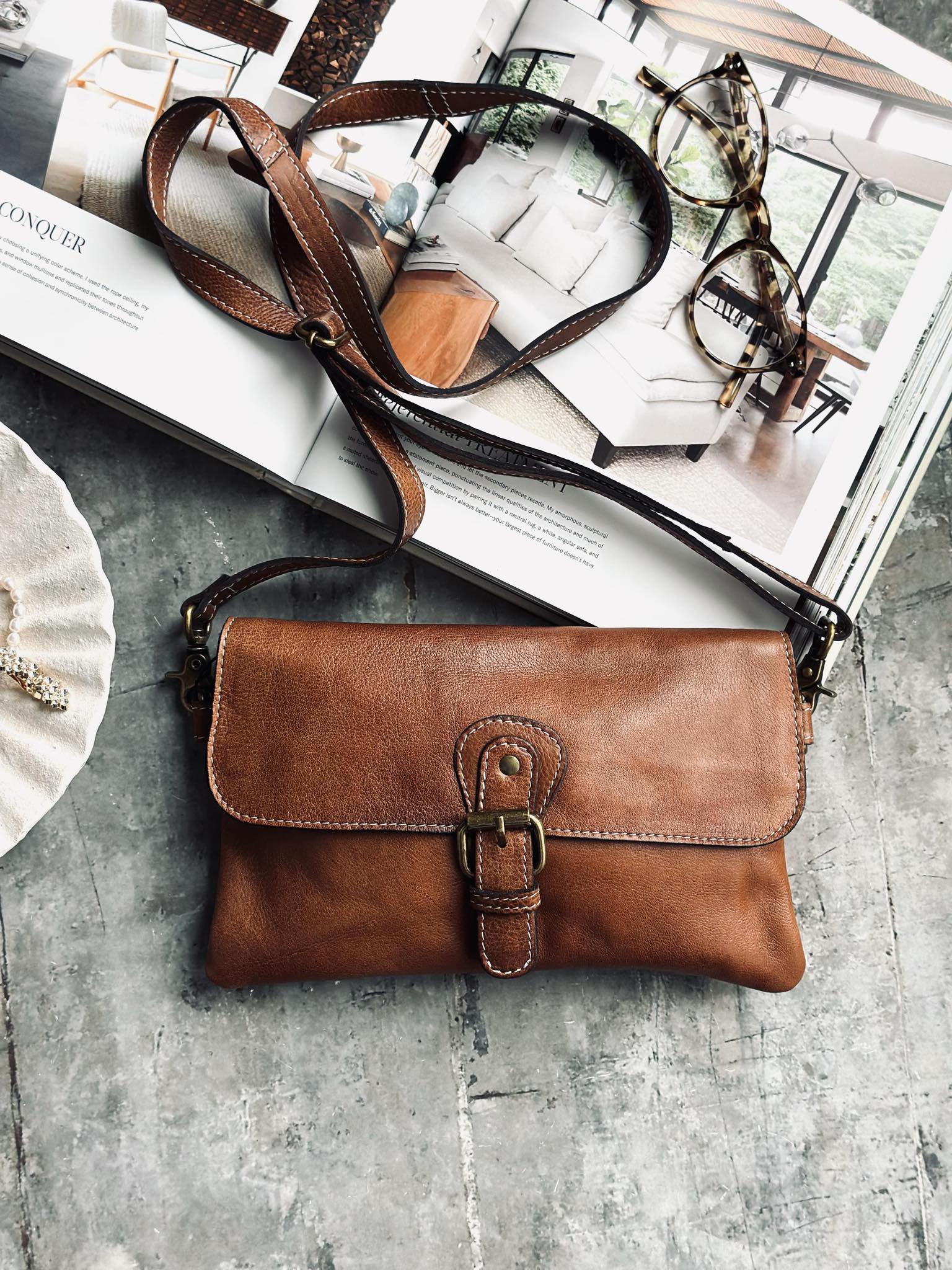 Clutch Jodi - Walnut - Image 2