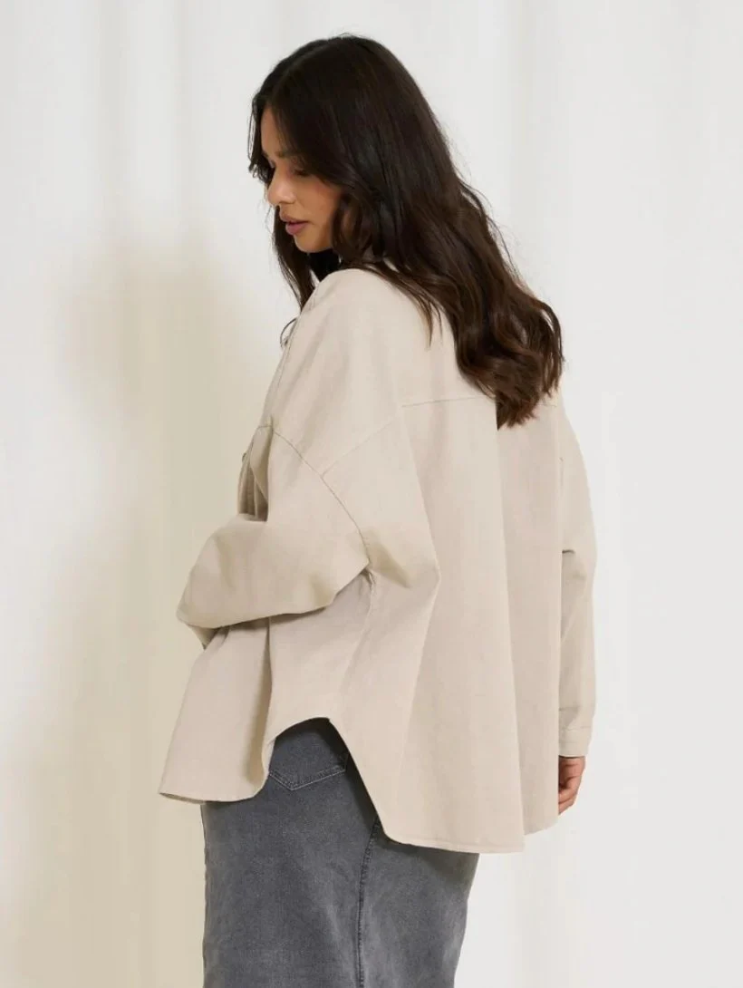 Cool denim jakke – Oversize - Image 9