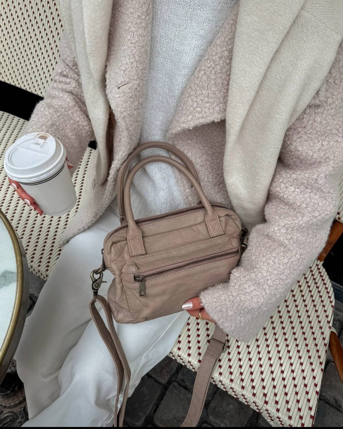 Crossbody BINE - Latte - Image 7