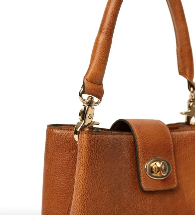 Crossbody Lux cognac Mini - Image 3