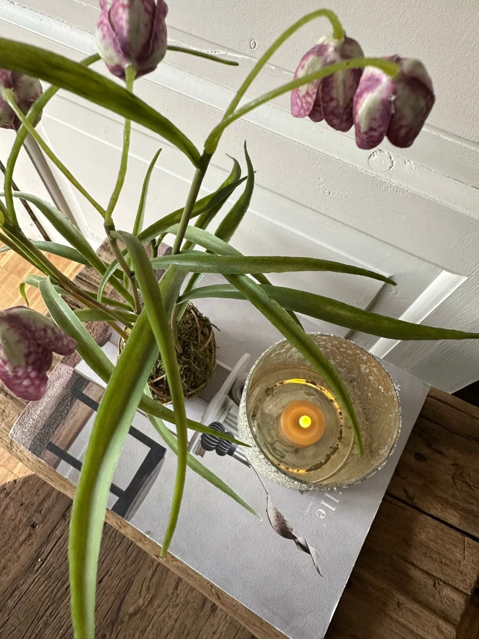 Glas til fyrfadslys eller blomster - Image 2