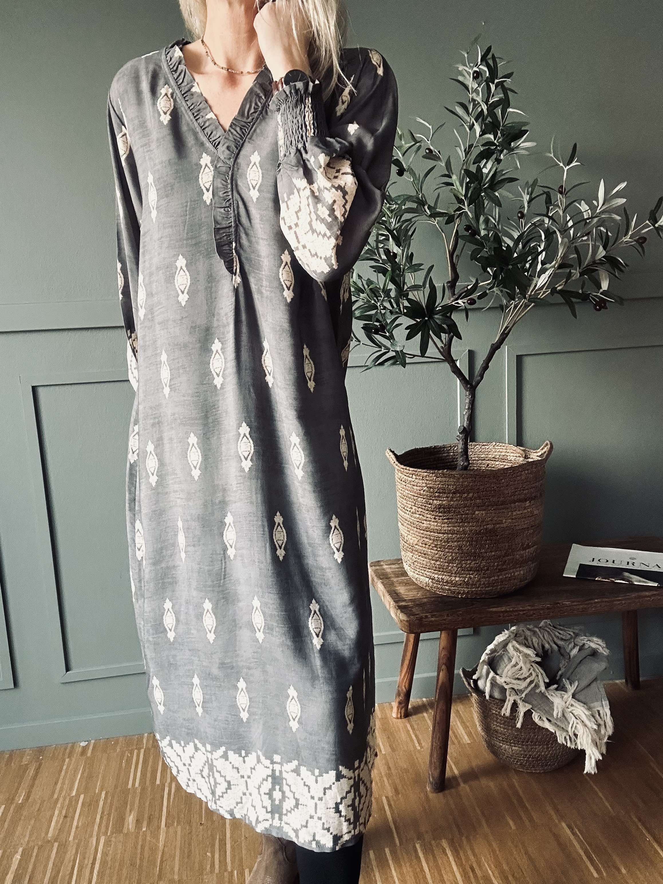 Kjole Mariana - Grey - Image 2