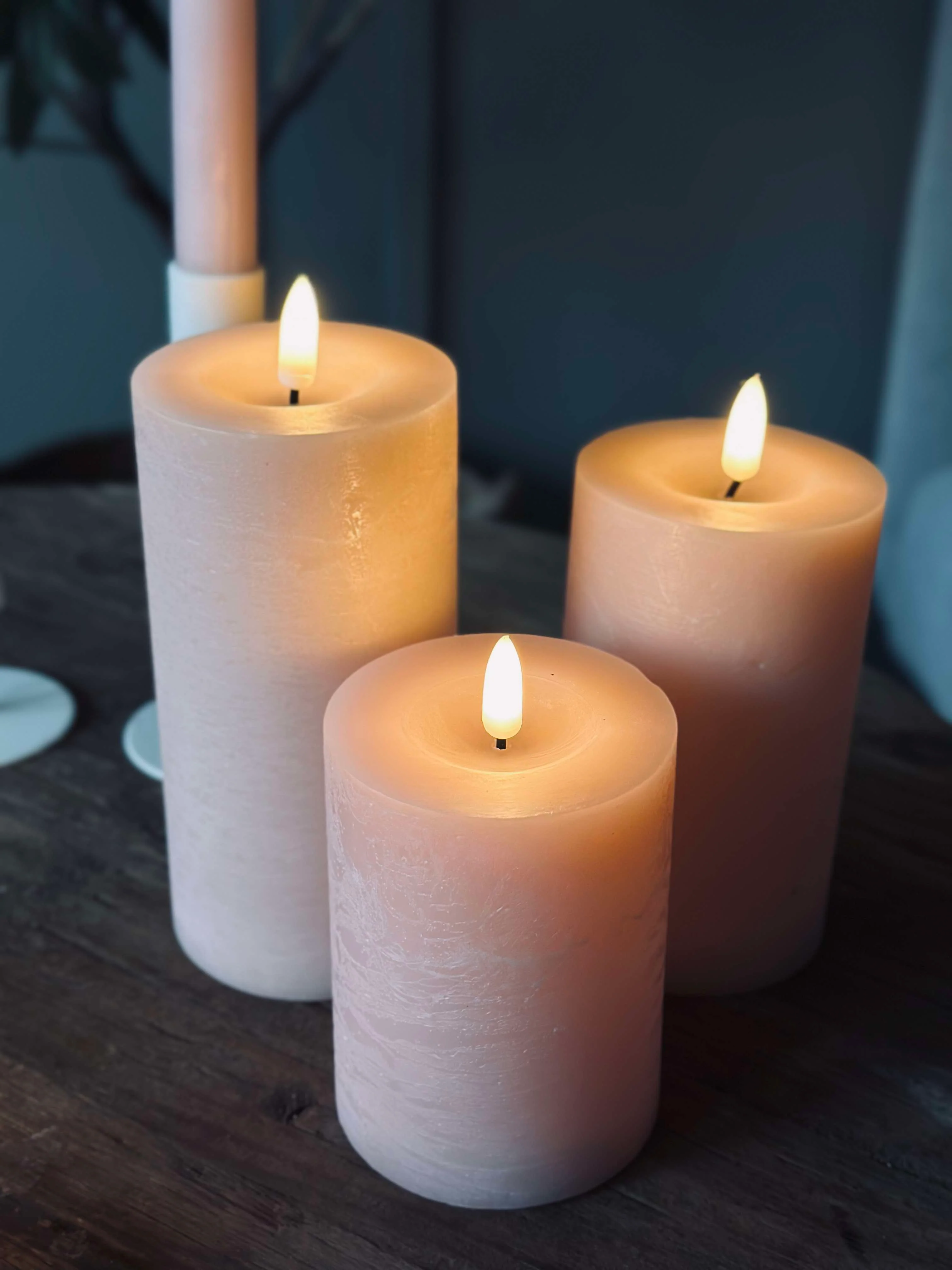 LED Lys pakke med 9 LED lys - Rosa - Image 4