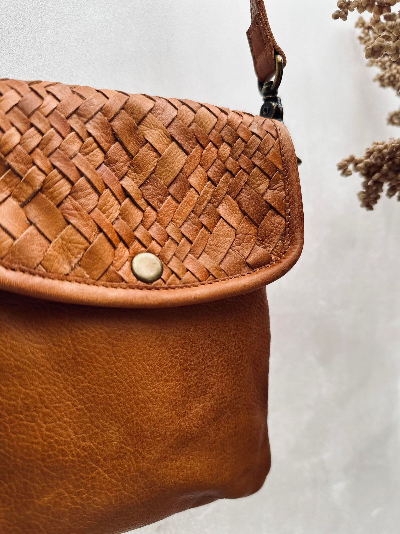 Mobiltaske - GAIA Cognac - Image 3