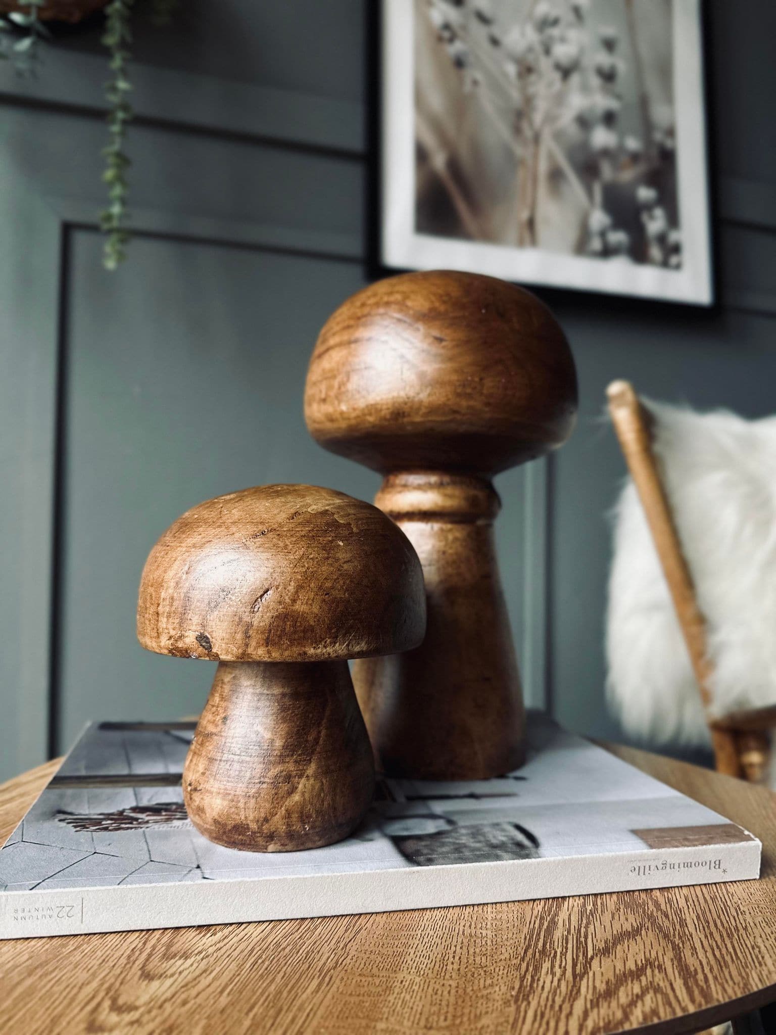 Mushroom wood - 14cm - Image 2