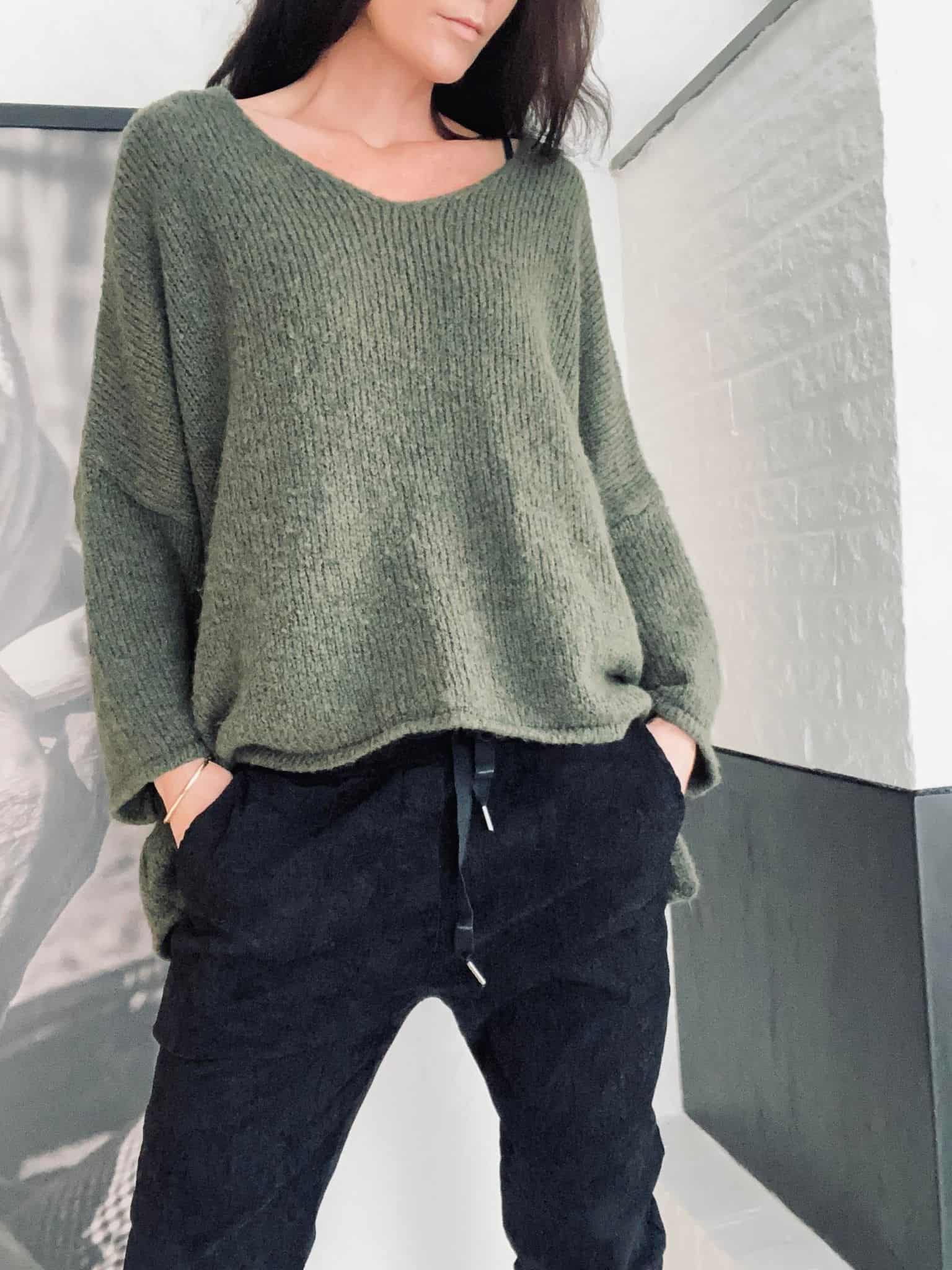 Oversize strik Nilla – Army - Image 5