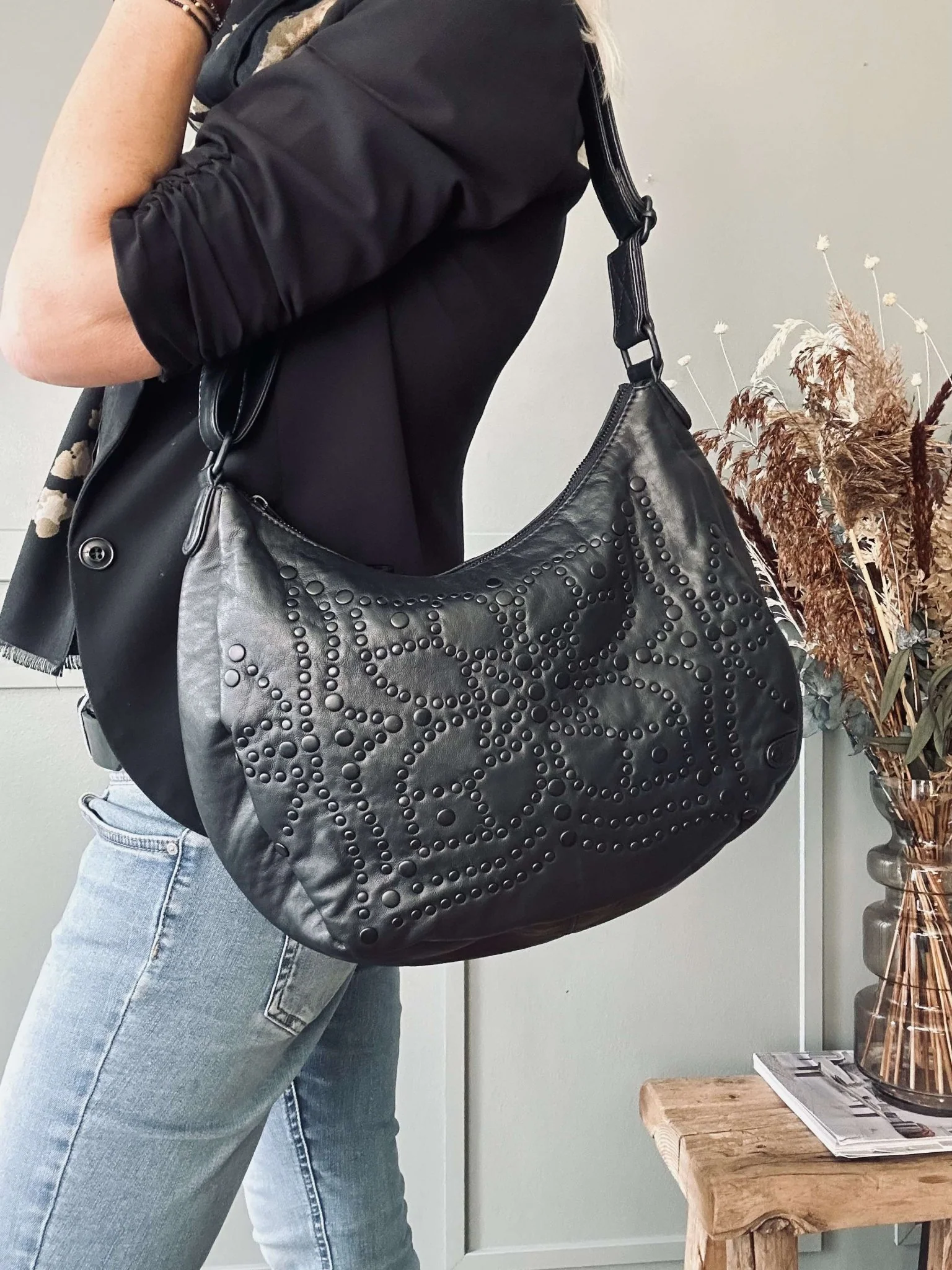 Skuldertaske Eva - Black - Image 2