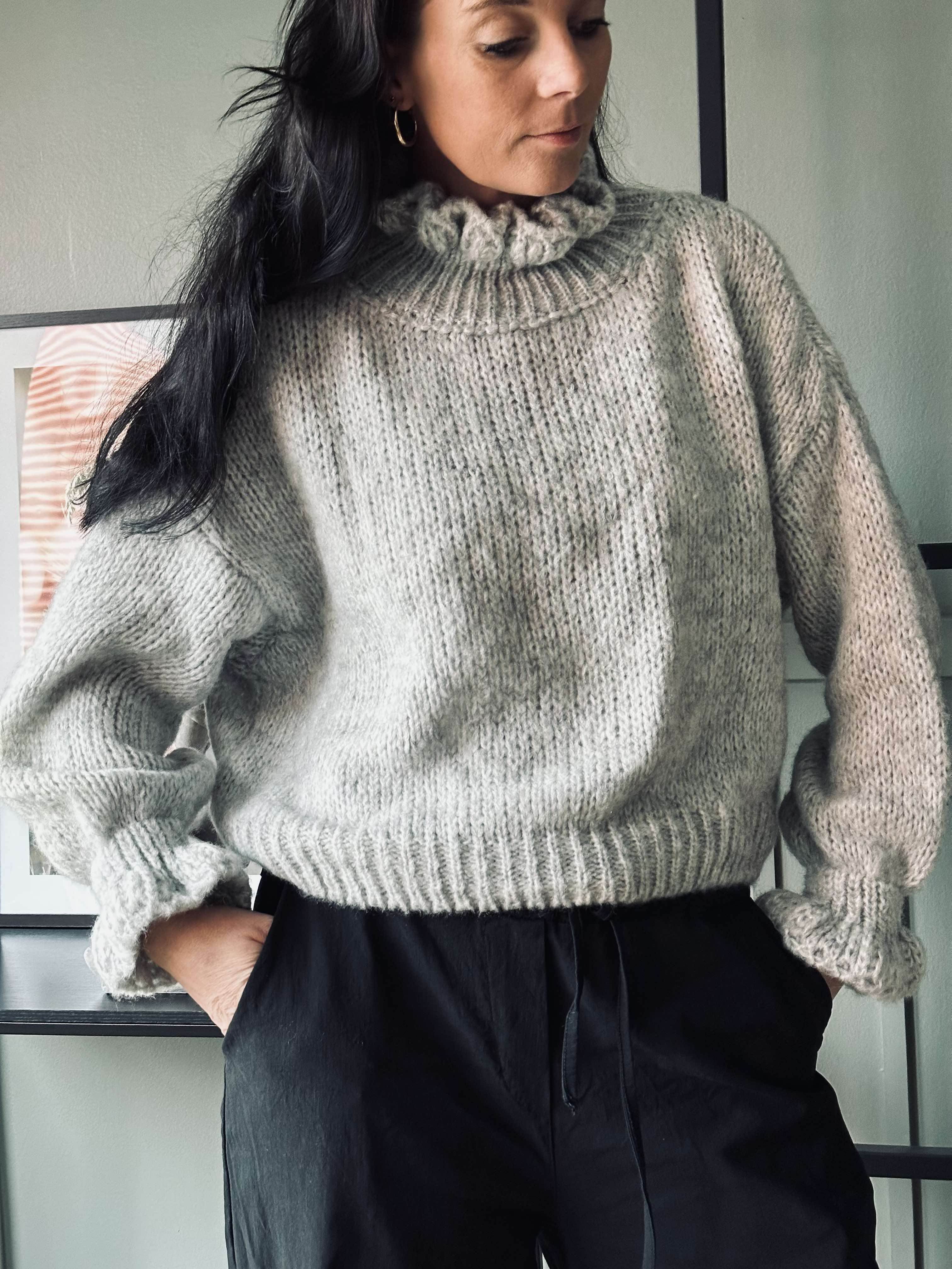 Strik Nina - Grå - Image 3