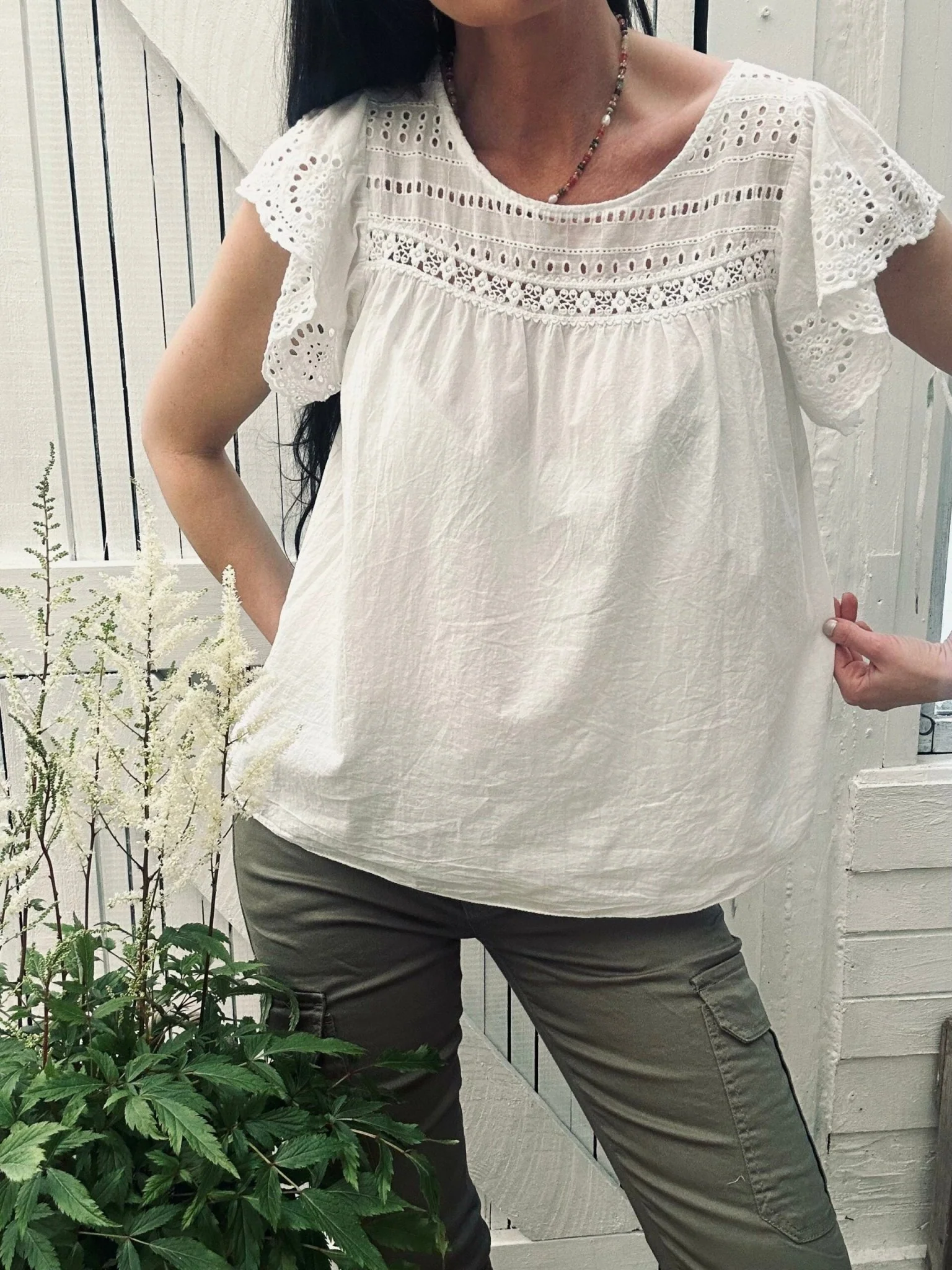 Summer Bluse white - Image 4